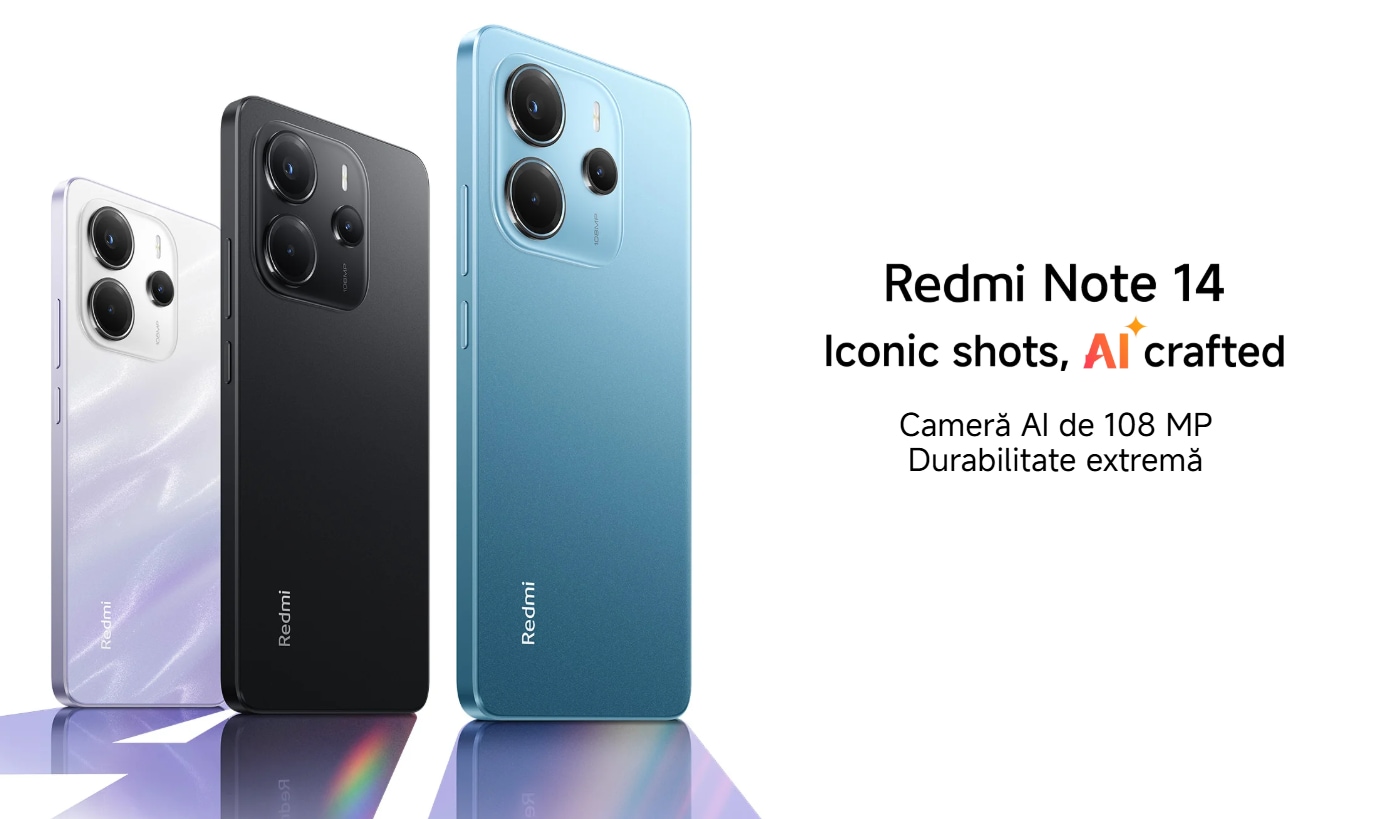 スマートフォン本体 Redmi Note 14 8GB/256GB blue Xiaomi Redmi Note 14 4G Blue (8GB / 256GB) - Mobile phone